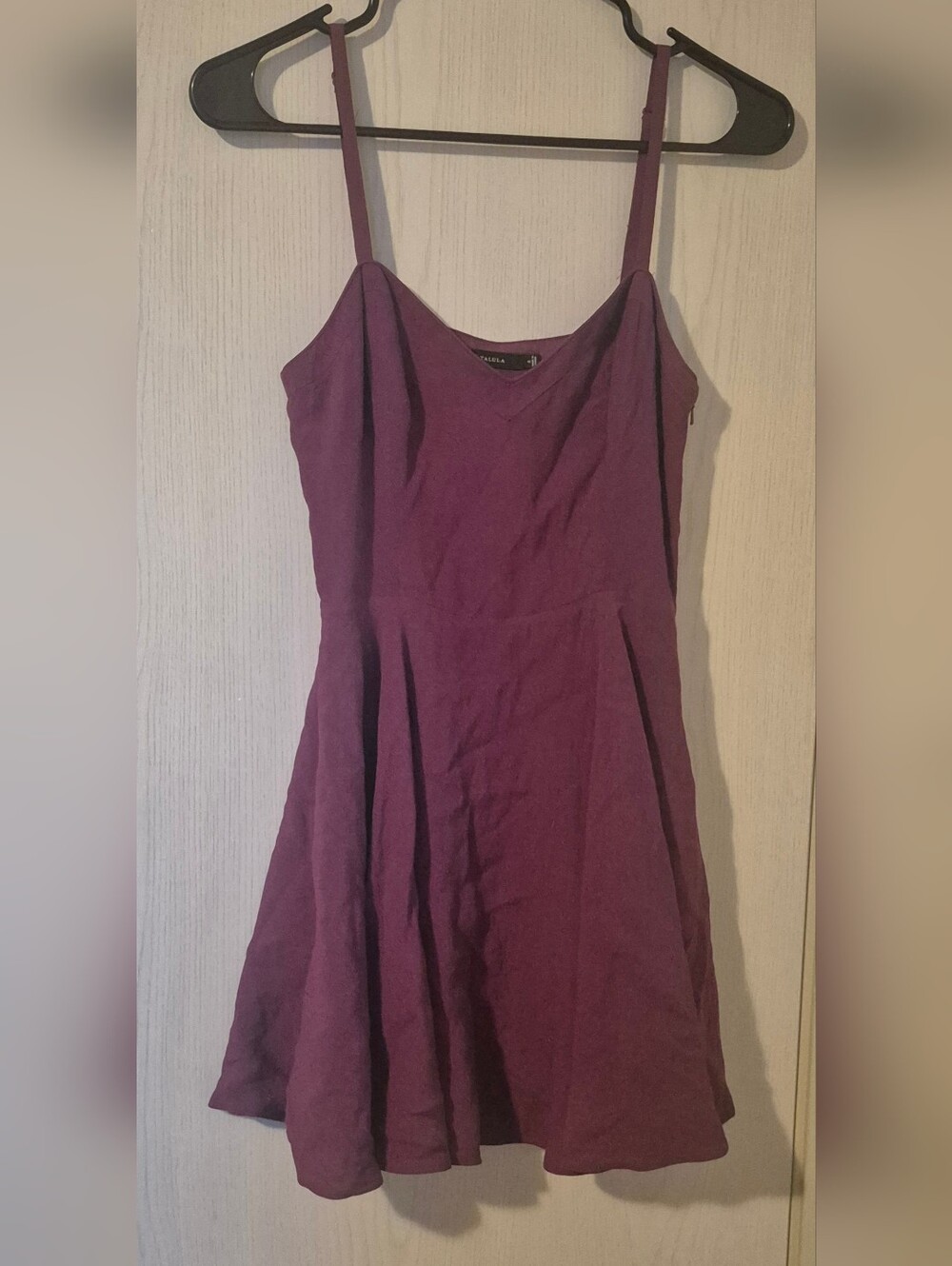 Talula by Aritzia Plum Fit & Flare Dress | Size 2